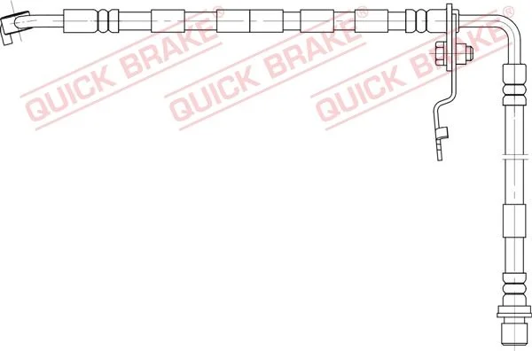 Stabdžių žarnelė QUICK BRAKE 50.892