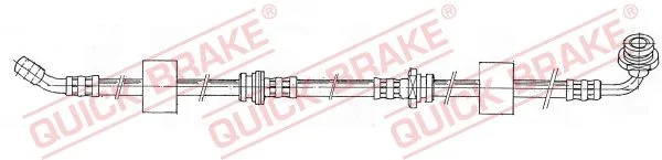 Stabdžių žarnelė QUICK BRAKE 50.951