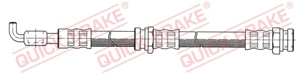 Brake Hose QUICK BRAKE 50.970