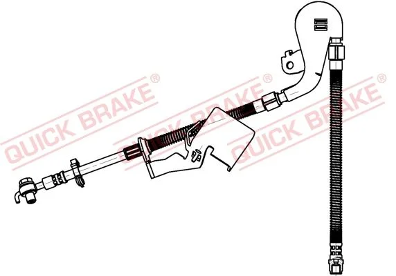 Stabdžių žarnelė QUICK BRAKE 58.803X