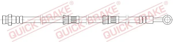Stabdžių žarnelė QUICK BRAKE 58.828