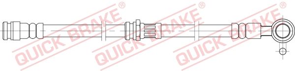 Brake Hose QUICK BRAKE 58.847