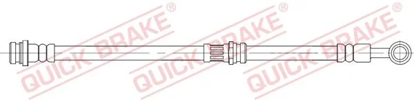 Stabdžių žarnelė QUICK BRAKE 58.849