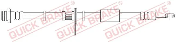Stabdžių žarnelė QUICK BRAKE 58.850