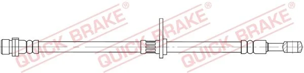 Stabdžių žarnelė QUICK BRAKE 58.853