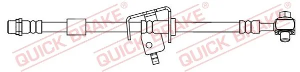 Stabdžių žarnelė QUICK BRAKE 58.856X