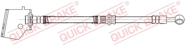 Stabdžių žarnelė QUICK BRAKE 58.859