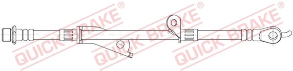 Stabdžių žarnelė QUICK BRAKE 58.860