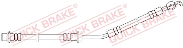 Stabdžių žarnelė QUICK BRAKE 58.866