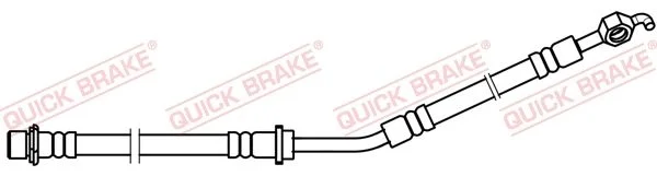 Stabdžių žarnelė QUICK BRAKE 58.870