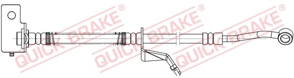 Stabdžių žarnelė QUICK BRAKE 58.877X