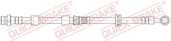 Stabdžių žarnelė QUICK BRAKE 58.891