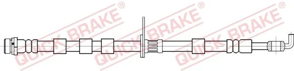 Stabdžių žarnelė QUICK BRAKE 58.895