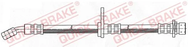 Stabdžių žarnelė QUICK BRAKE 58.906