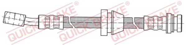 Stabdžių žarnelė QUICK BRAKE 58.919