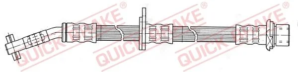 Stabdžių žarnelė QUICK BRAKE 58.934