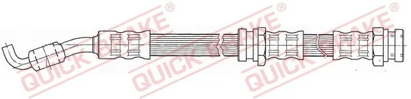 Stabdžių žarnelė QUICK BRAKE 58.948
