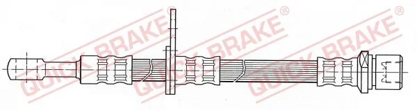 Stabdžių žarnelė QUICK BRAKE 58.977