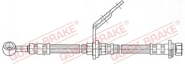 Stabdžių žarnelė QUICK BRAKE 58.992