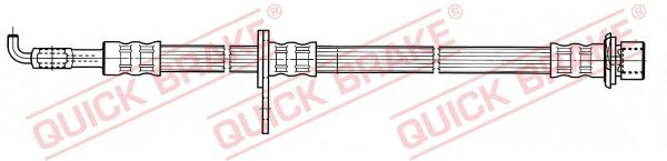 Stabdžių žarnelė QUICK BRAKE 59.961