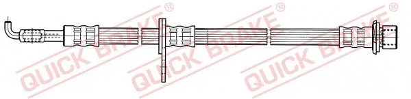 Stabdžių žarnelė QUICK BRAKE 59.961