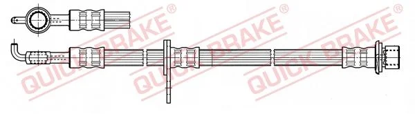 Stabdžių žarnelė QUICK BRAKE 59.962