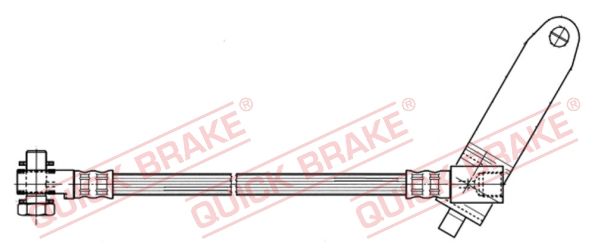 Гальмівний шланг QUICK BRAKE 59.979X