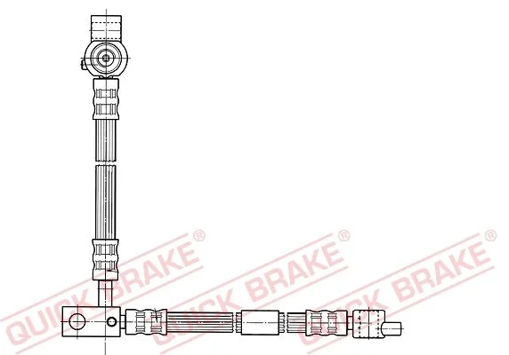 Stabdžių žarnelė QUICK BRAKE 59.994