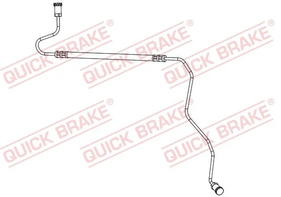 Stabdžių žarnelė QUICK BRAKE 96.017
