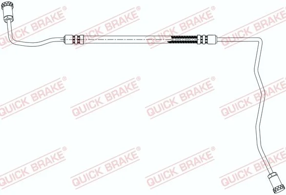 Stabdžių žarnelė QUICK BRAKE 96.021