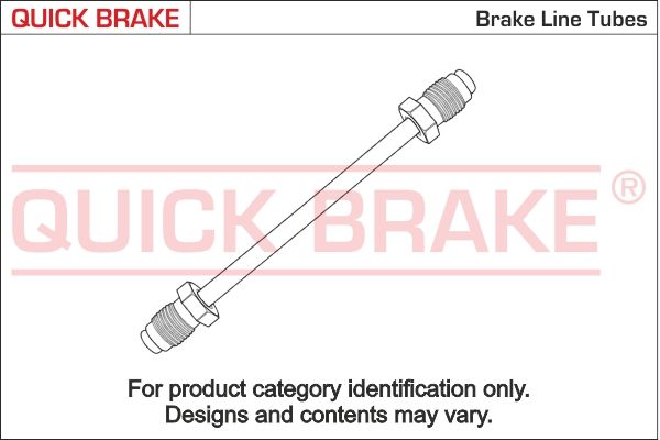 Brake Line QUICK BRAKE CU-0115D-TX