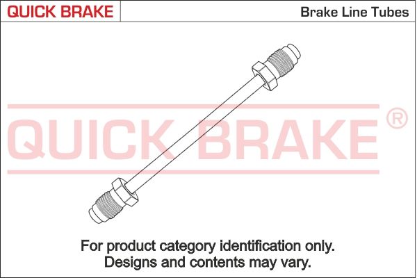 Stabdžių žarnelės QUICK BRAKE CU-3800TX-TX