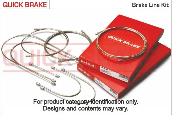 Stabdžių žarnelių rinkinys QUICK BRAKE CU-KI005