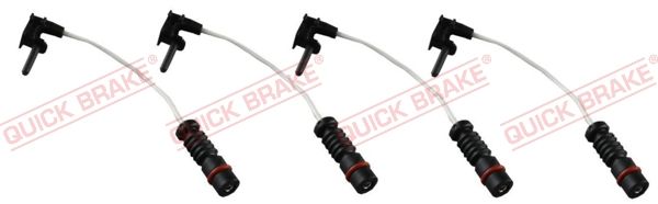 Įspėjimo kontaktas, stabdžių trinkelių susidėvėjimas QUICK BRAKE WS 0115 A