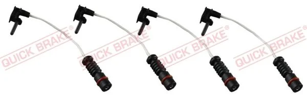 Įspėjimo kontaktas, stabdžių trinkelių susidėvėjimas QUICK BRAKE WS 0115 A