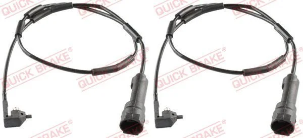 Įspėjimo kontaktas, stabdžių trinkelių susidėvėjimas QUICK BRAKE WS 0129 A