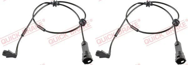 Конт. попер. сигналу, знос гальм. накл. QUICK BRAKE WS 0157 A