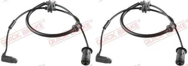 Įspėjimo kontaktas, stabdžių trinkelių susidėvėjimas QUICK BRAKE WS 0165 A