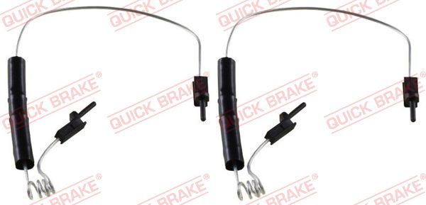 Įspėjimo kontaktas, stabdžių trinkelių susidėvėjimas QUICK BRAKE WS 0176 A