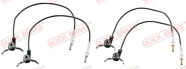 Įspėjimo kontaktas, stabdžių trinkelių susidėvėjimas QUICK BRAKE WS 0181 A