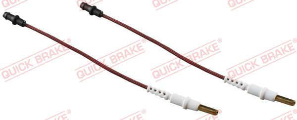 Įspėjimo kontaktas, stabdžių trinkelių susidėvėjimas QUICK BRAKE WS 0208 A