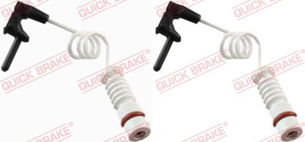 Warning Contact, brake pad wear QUICK BRAKE WS 0209 A