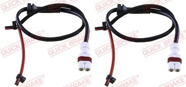 Įspėjimo kontaktas, stabdžių trinkelių susidėvėjimas QUICK BRAKE WS 0348 A