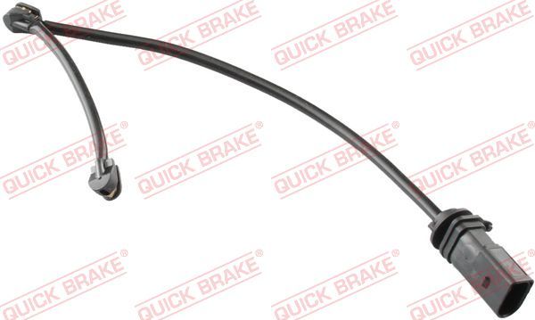 Warning Contact, brake pad wear QUICK BRAKE WS 0384 A