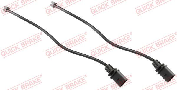 Įspėjimo kontaktas, stabdžių trinkelių susidėvėjimas QUICK BRAKE WS 0400 A