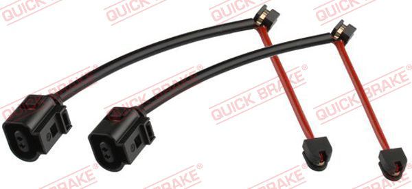 Įspėjimo kontaktas, stabdžių trinkelių susidėvėjimas QUICK BRAKE WS 0480 A