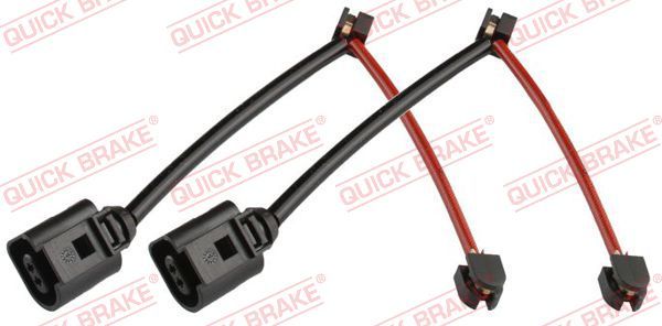 Įspėjimo kontaktas, stabdžių trinkelių susidėvėjimas QUICK BRAKE WS 0481 A