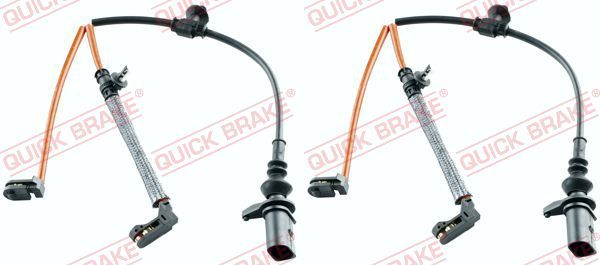 Įspėjimo kontaktas, stabdžių trinkelių susidėvėjimas QUICK BRAKE WS 0489 A