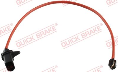 Įspėjimo kontaktas, stabdžių trinkelių susidėvėjimas QUICK BRAKE WS 0491 A