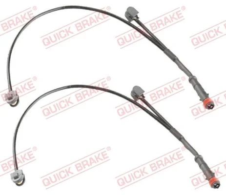 Įspėjimo kontaktas, stabdžių trinkelių susidėvėjimas QUICK BRAKE WS 0508 A